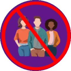 Prohibido que entren adultos