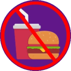 Prohibido comer o beber